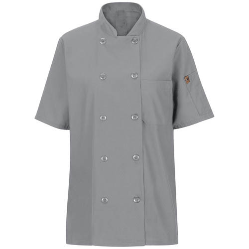Performance Women's Short Sleeve Chef Coat